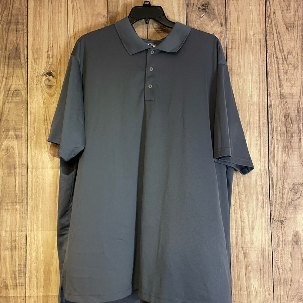 Adidas Dark Gray Polo Shirt